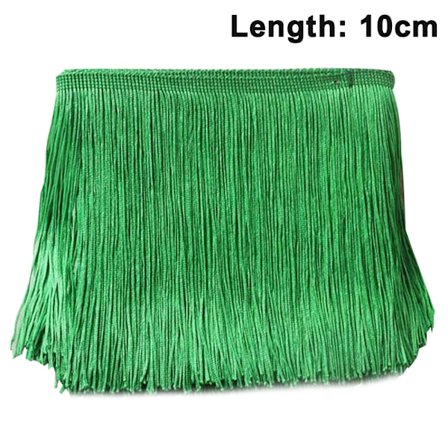 10m sytrådsfrans - Frans med tofsar 15cm/10cm bredd för kjol bröllopsklänning lampskärm dekoration