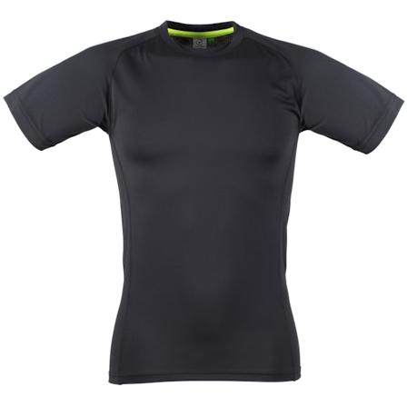 Tombo Teamsport Herr Slim Fit Kortärmad T-shirt M Svart / Svart Black / Black M
