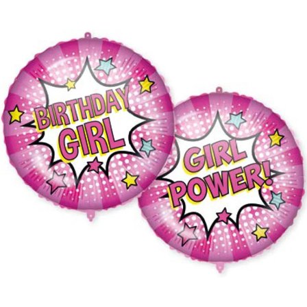 Folieballon "BIRTHDAY GIRL"
