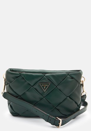 Guess Zaina Crossbody Top Zip Forest Klær