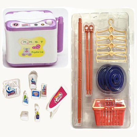 Dollhouse Tvättmaskin Miniatyrmöbler 4 4