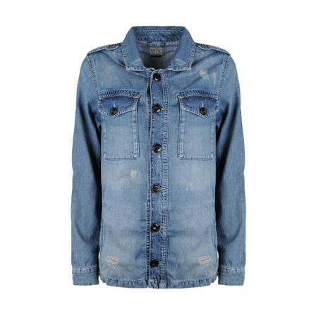 Pepe Jeans - Jeansjackor - Blå - Dam - Storlek: M, Dam, Storlek: M