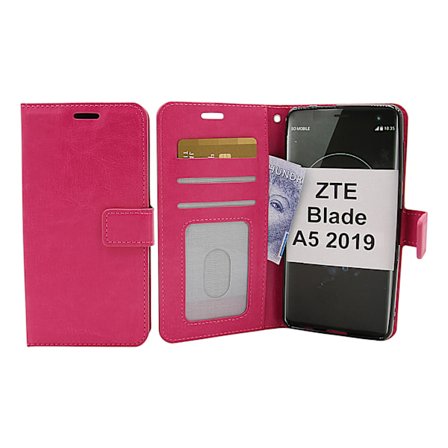 Crazy Horse Wallet ZTE Blade A5 2019