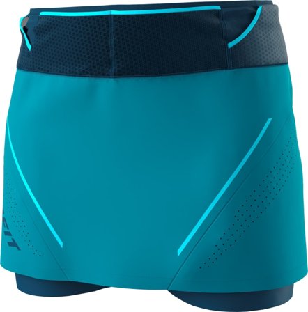 Dynafit Women's Ultra 2in1 Skirt Women workout shorts Blue XL