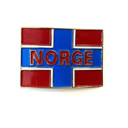 Belt Buckle - Norway flag