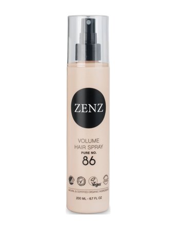 ZENZ Styling 86 Volume Hair Spray Medium Hold 200 Ml - Nude - 200 ml