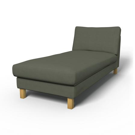 IKEA - Överdrag till Karlstad fristående schäslong, Rosemary, Linne - Bemz