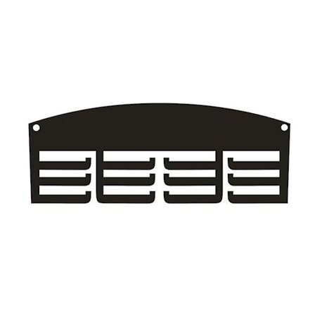 Akryl Medalje Display Rack Fotball Basketball Medalje Medalje Hengende Rack Dans Gymnastikk Medalje Rack