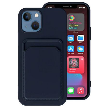 iPhone 13 Mini - Smart Skal med Korthållare