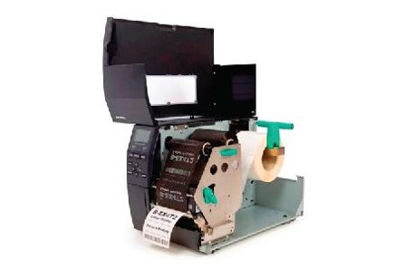 Toshiba B-EX4T1 200dpi TT/DT Industrial Barcode Label Printer, With Damper