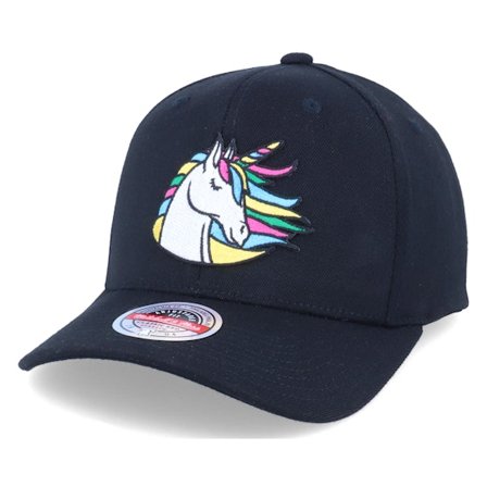 Unicorns - Noir adjustable Casquette - Rainbow Unicorn Black 110 Adjustable @ Hatstore