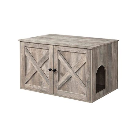 Rootz hiekkalaatikkokaappi - hiekkalaatikkokaappi ovilla - kissanhiekkalaatikkokaappi - piilotettu hiekkalaatikko - hiekkalaatikkokotelo - hiekkalaati