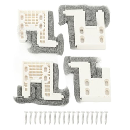 Fönsterlås Stopp Vindtät Dammtät Enkel Fönsterstopp Tätningslås Block för Hem 80 Typ