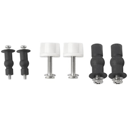 Universelle toalettseteskruer inkluderer toppfeste muttere skruer, bunnfeste, anker mutter toalettsete hengsel