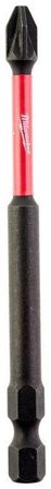 Milwaukee SHOCKWAVE Impact Duty PZ2 Bits 1-pak 90 mm, Maskintilbehør & forbrugsvarer