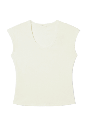 Wera T-shirt med holkärm LIN T-shirts & toppar Vit M