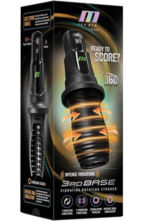 3rd Base Vibrating & Rotating Stroker - Woome.pl
