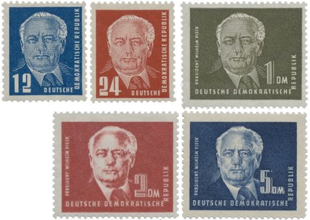 DDR 1950 - MICHEL 251-255 - Postfrisk