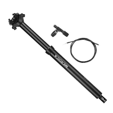 Justerbar teleskopisk sadelstolpe för cykel, 27,2 mm infällbar cantilever-sadelrör