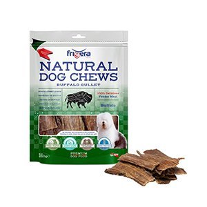 Frigera Natural Dog Chews Bøffel matstrupe 250gr
