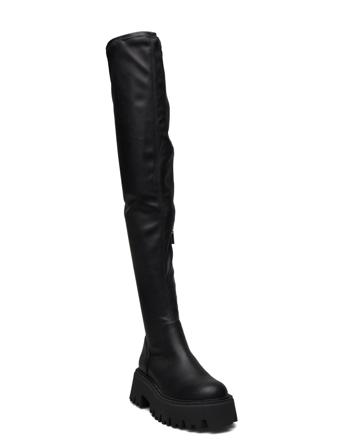 Outsource Boot Black Steve Madden