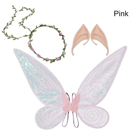 Halloween Fairy Wings Prinsesse Angel Wings PINK