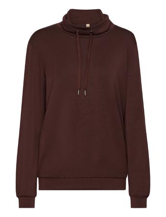Sc-Banu Sweat-shirt Genser Brun Soyaconcept*Betinget Tilbud