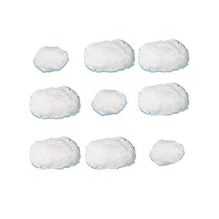 9 stk Skydekorasjoner til Tak, Bomullssimulering Hengende Skydekorasjon, 3D Kunstig Sky