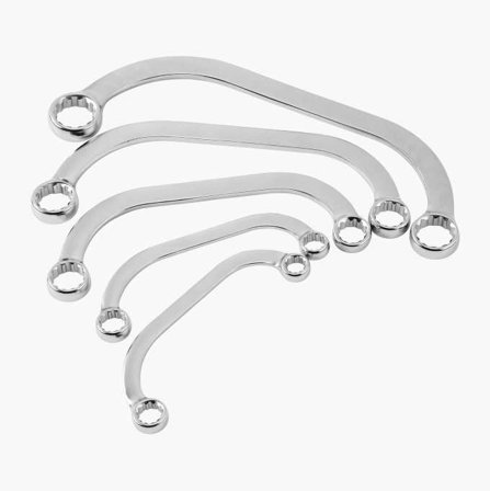 Startmotornyckelsats multi 5 st. 10–21 mm - Biltema