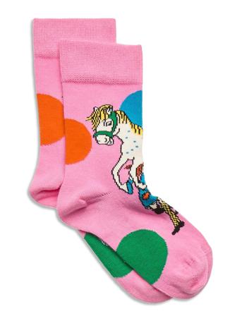 Pippi Longstocking Jumbo Dot Kids Sock Patterned Happy Socks
