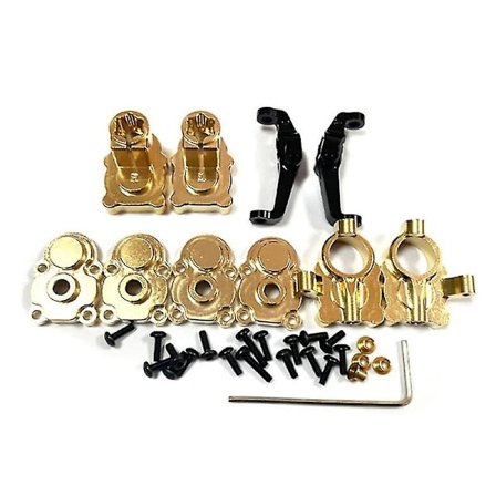 For Fms Fcx24 Messing Foran Og Bakre Portalhussett, Gult