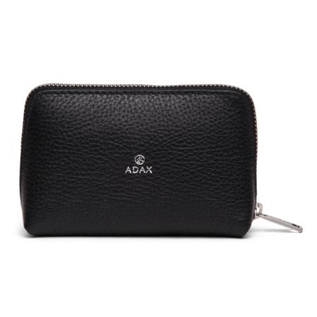Adax Cormorano Abelone skindpung Sort, Dame Punge og Kortholder, Størrelse: ONE Size
