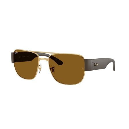Ray-Ban -Aurinkolasit - Gold Rectangular - Ray-Ban RB3756 001/33 5618