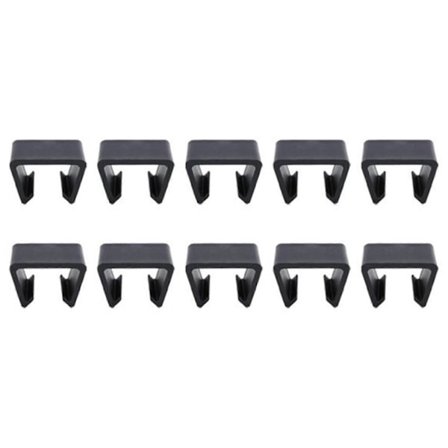 10 st Trädgårdsmöbelklämmor i Konstrotting Flexibla Halkskydd Soffkoppling kompatibel med Rottingmöbler Soffa