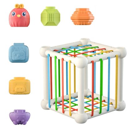 Kids Building Blocks Stacking Game For Toddler Boys & Girls Parent-child Diy Toy
