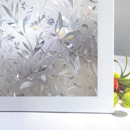 Elektrostatisk vindusfilm Dekorativ vindusfilm Dekorativ vindusfilm Mørkleggende vindusfilm Anti-vekst vindusfilm Anti-UV Personvernbeskyttelse med 