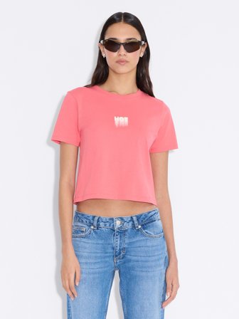 Holzweiler Kitty Hot Tee - Light Red - Women's - S
