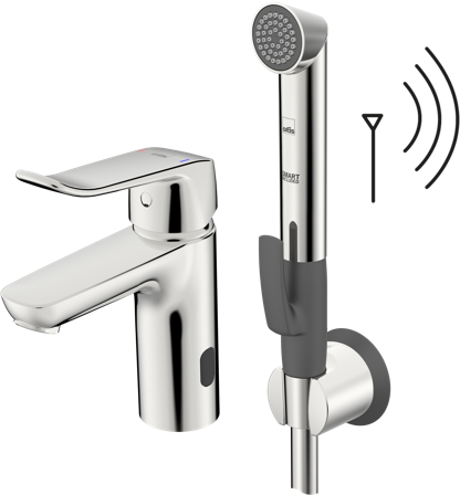 Oras Care Hybrid 5705FZ Servantbatteri hybrid, pleie, Baderom