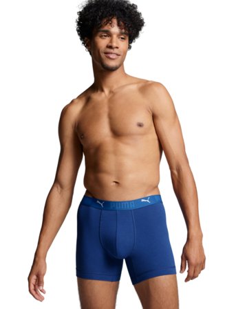 PUMA Puma Men Sport Cotton Boxers 2P - Blue - M