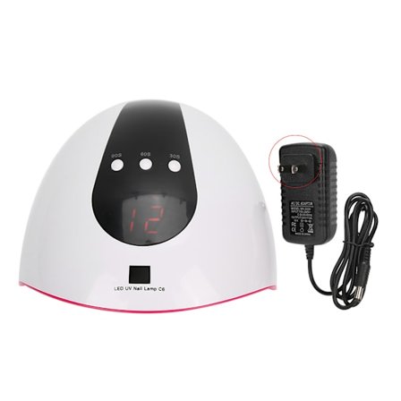 72W LED UV-nagellampa Intelligent Induction Gel Polish Lamp Nail Art Manikyrverktyg US-kontakt 110-240V