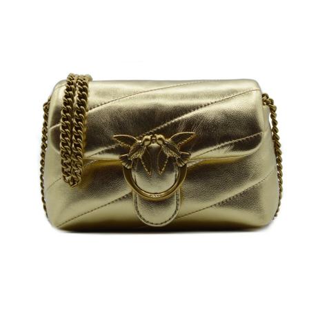 Pinko, Cross Body Bags Żółty, Kobieta, Rozmiar: ONE Size