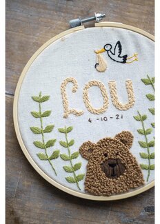 Stickpackung Bild Bär