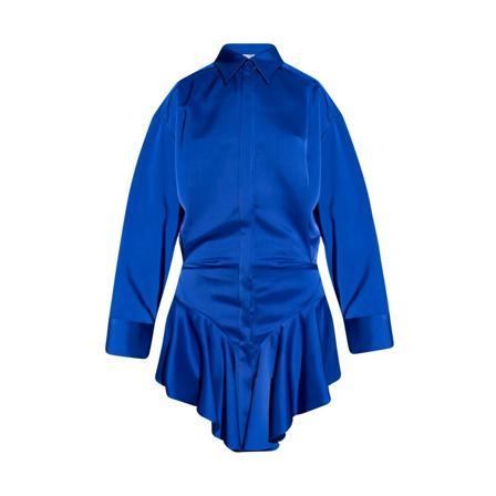 The Attico, Candice dress Blauw, Dames, Maat:3XS