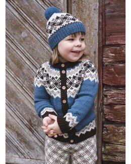 Lasten neuletakki Tjärn