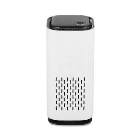 Hvid Kompakt Luftrenser til Hjemmet for Frisk Indendørs Luft - Forbedr Luftkvaliteten