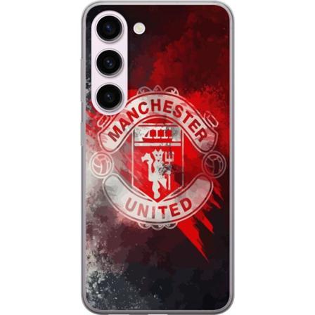 Samsung Galaxy S23 Genomskinligt Skal Manchester United