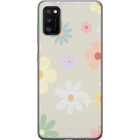 Mobilskal till Samsung Galaxy A41 med fejdande blommor