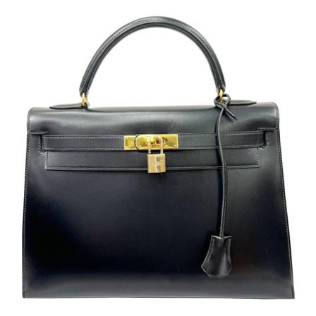 Hermès Vintage Handbags Sort, Dame Vintage Tasker, Størrelse: ONE Size