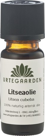 Urtegaarden Litseaolie 10 ml, Tøj & Bolig, Duftolier, Æteriske Olier