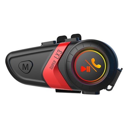 Motorcykel Bluetooth Intercom med Mesh-kommunikation, Premium Bluetooth 5.0-teknik för Sömlös Anslutning